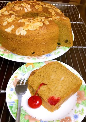 Foto resep Almond Fruit Cake/Cake Buah