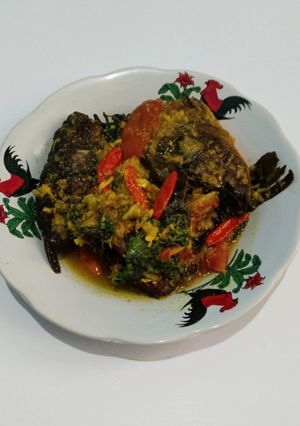 Foto resep Ikan Mas Bumbu Kuning