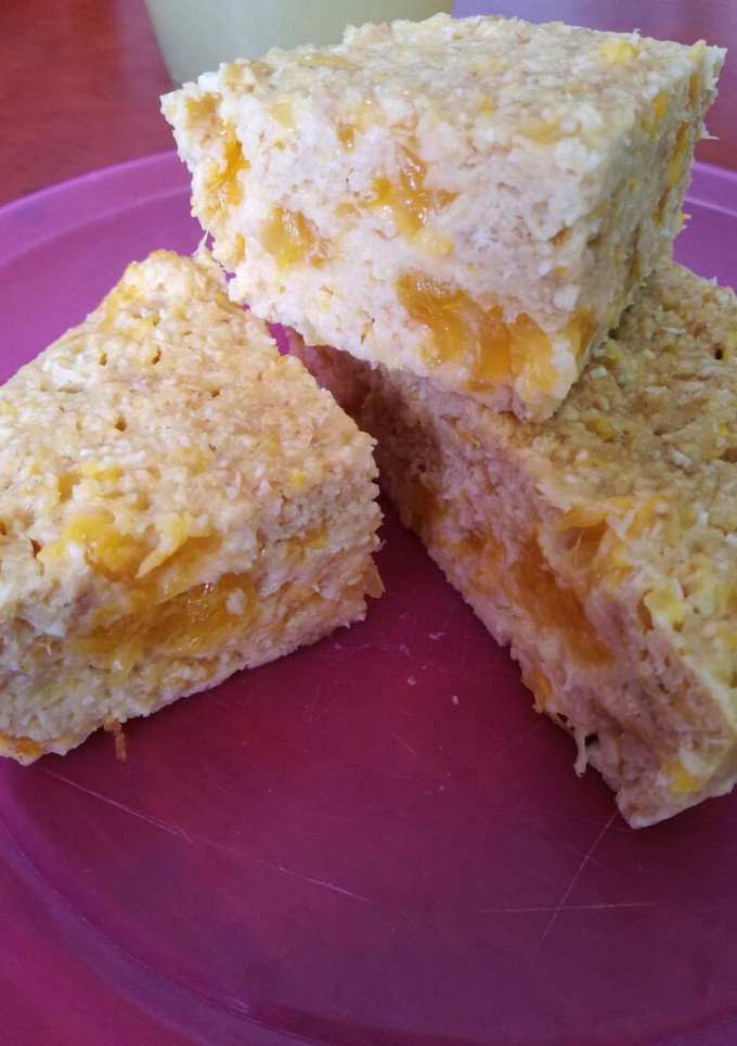 Una foto de Budín de Avena, Naranja y Coco. Súper exprés!