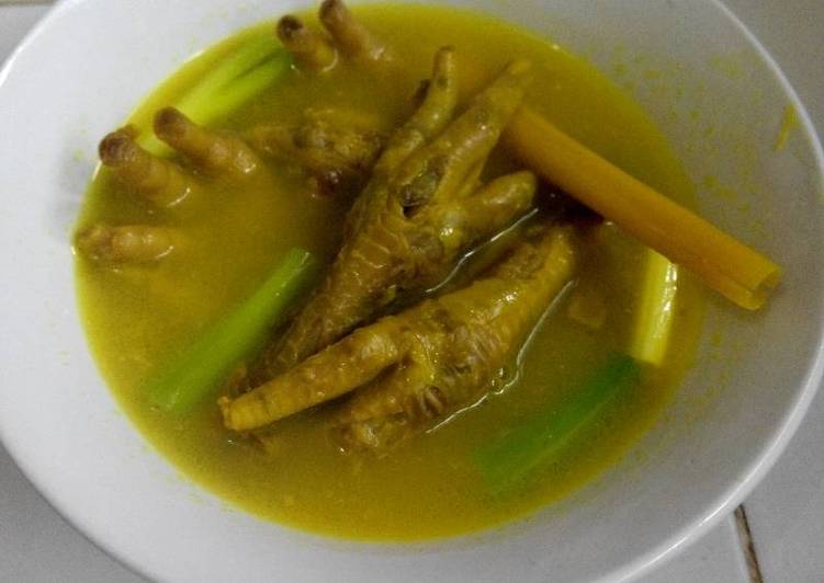 Resep Soto Ceker Ayam Anti Gagal
