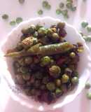 Green peas chatpata