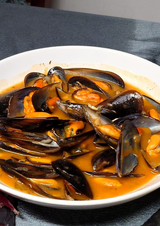 Una foto de Mejillones a la marinera