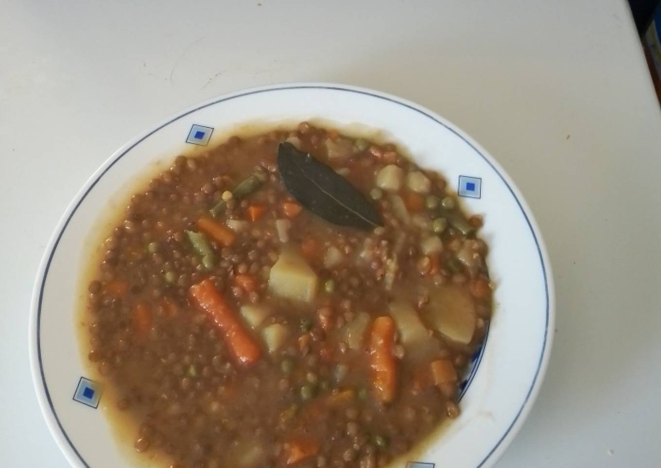 Lentejas con verduras