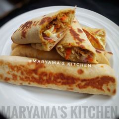 A picture of Beef shawarma.