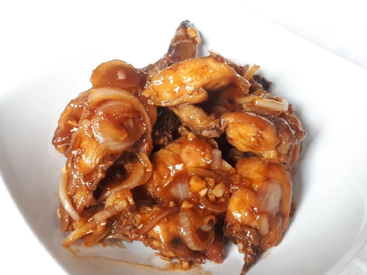 Langkah Gampang Membuat Resep Ayam Kecap Bawang Bombay yang Uenak Anti Ribet, Uenak Banget