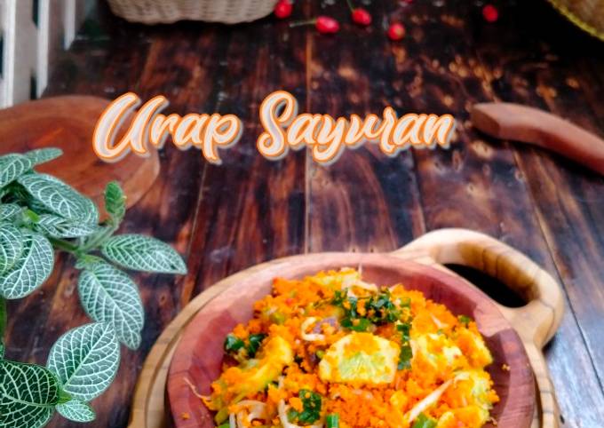 Anti Ribet, Memasak Urap Sayuran Yang Sederhana