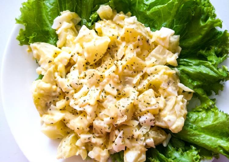 Rahasia Menyiapkan Potato Egg Salad, Enak Banget