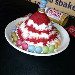 A picture of Pyramid dessert.