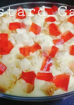 A picture of Custard cake.