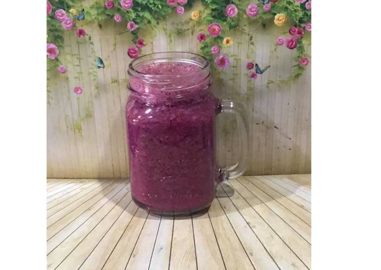 Resep Diet Juice Kale Nai Bai Dragon Fruit Papaya, Enak Banget