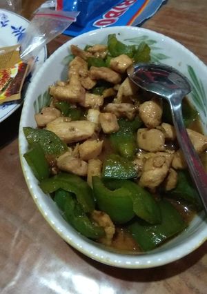 Foto resep #8. Ayam paprika lada hitam