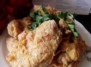 Hình của món Gà tẩm bột chiên giòn.