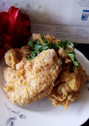 Hình của món Gà tẩm bột chiên giòn.