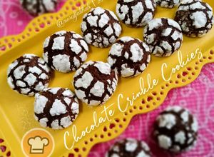 Gambar Chocolate Crinkle Cookies