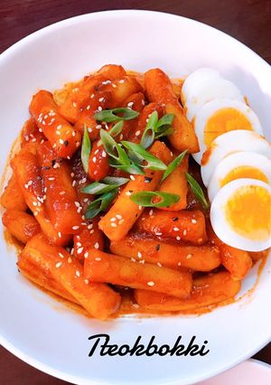 Hình của món Tteokbokki.