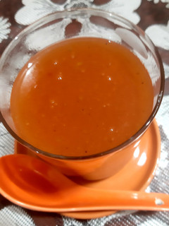A picture of Tomato soup.