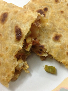 A picture of Pizza Hut - Hot & Spicy Paneer Quesadillas.