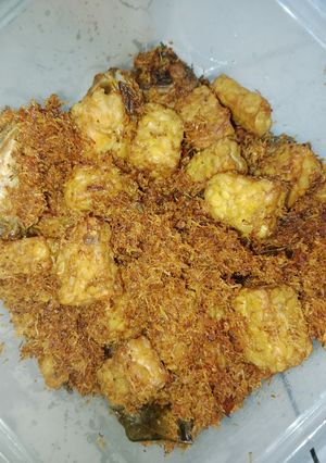 Foto resep Srondeng ayam dan tempe