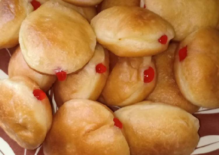 dari awal hingga akhir  Roti unyil isi selai Jadi, mengenyangkan