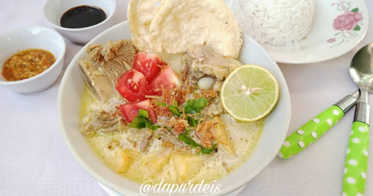 Resep Soto Tangkar Khas Betawi Oleh Dapur Deis Cookpad