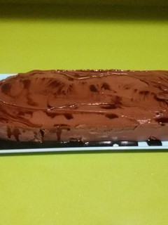 Una foto de Pastel de queso y chocolate con thermomix