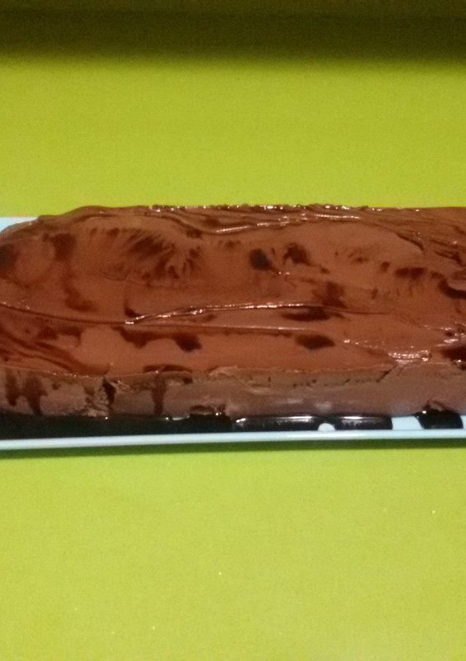 Una foto de Pastel de queso y chocolate con thermomix
