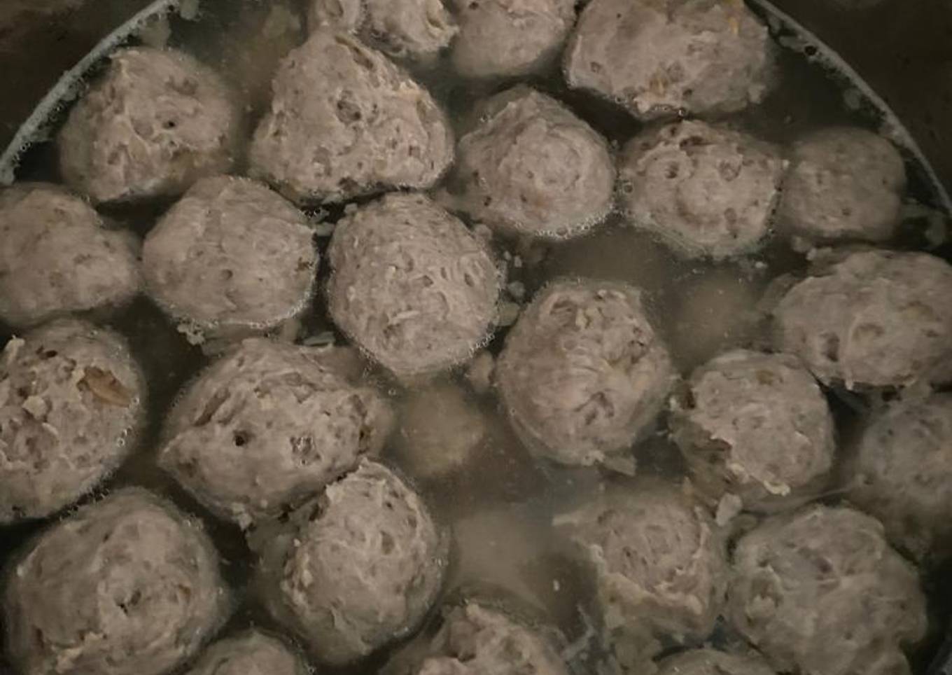 Pentol bakso tanpa tapioka