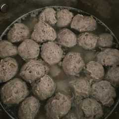 รูปของ Pentol bakso tanpa tapioka
