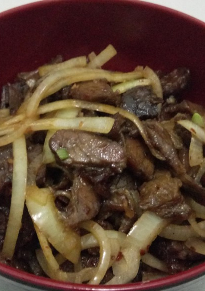 Foto resep Daging Sapi Bumbu BBQ