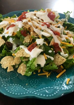 A picture of Taco Salad.
