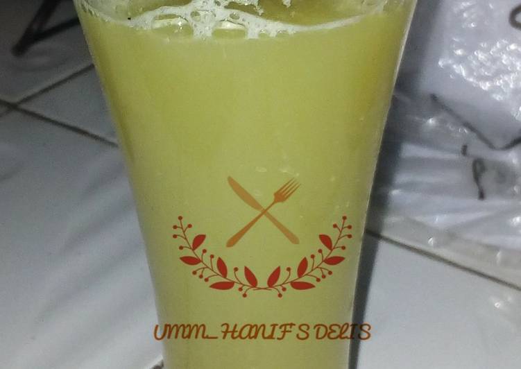 Steps to Prepare Ultimate Ginger mint drink