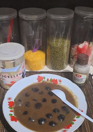 Foto resep Bubur candil ubi ungu