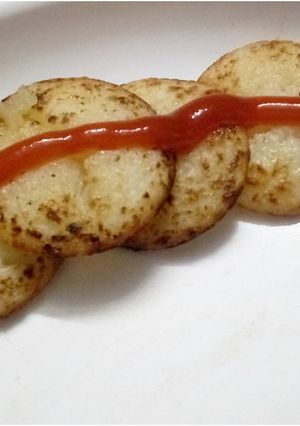 A picture of Suji appam.