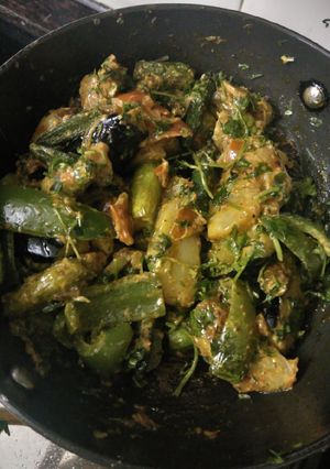A picture of Tawa Bhaji.