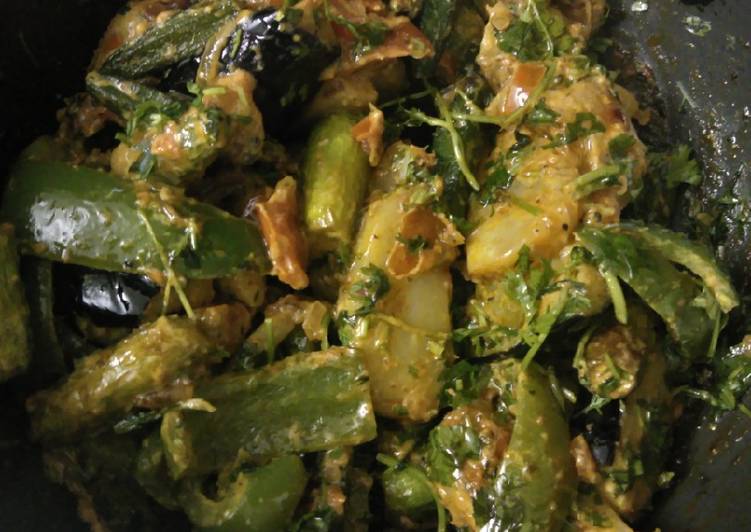 Recipe of Quick Tawa Bhaji