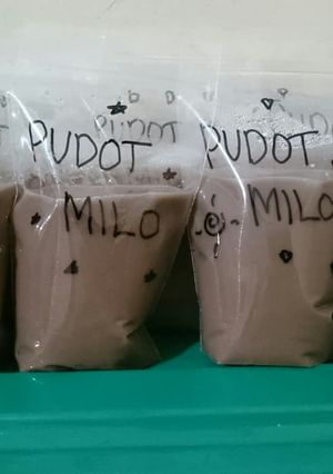 Foto resep Puding Sedot (Pudot) Milo
