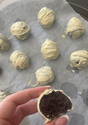 Φωτογραφία της συνταγής Oreo balls με 3 υλικά! 🍪