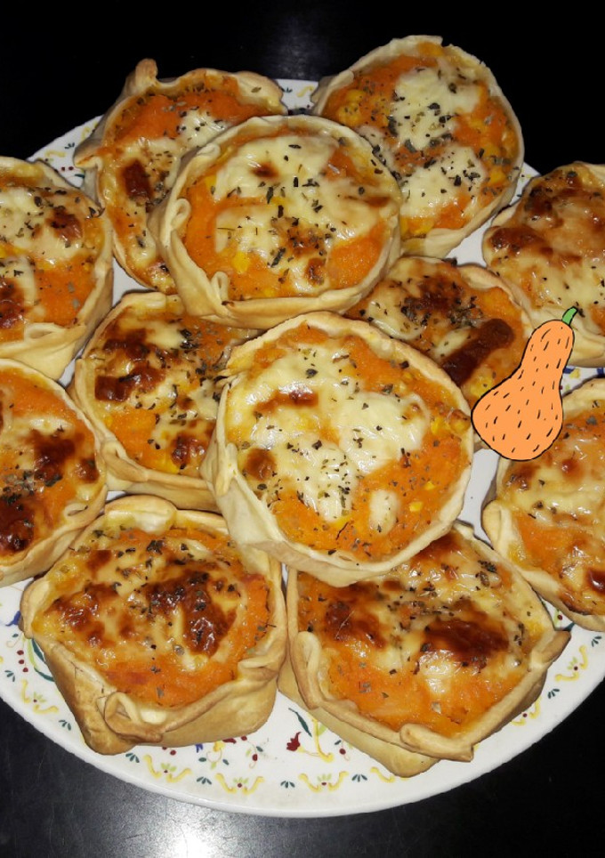 Una foto de Canastitas de calabaza💛