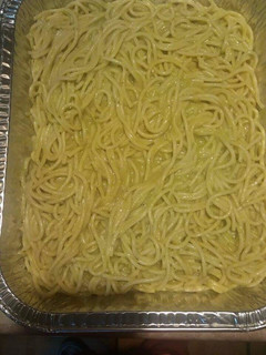 Una foto de Espaguetti en chile poblano