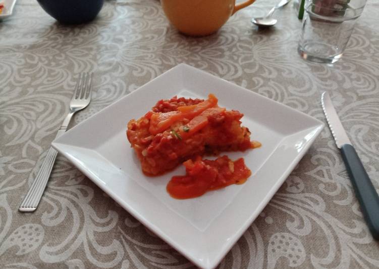 Bacalao en salsa de tomate