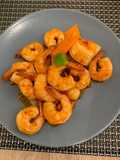 Camarão com sweet chilli