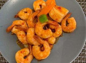 Foto de Camarão com sweet chilli