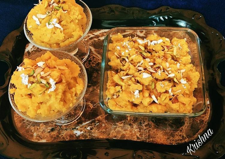 Steps to Make Moong Dal Halwa