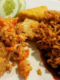 Foto resep Indomie samyang ayam geprek