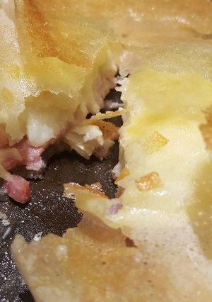 Une photo de Bricks lardons fromage