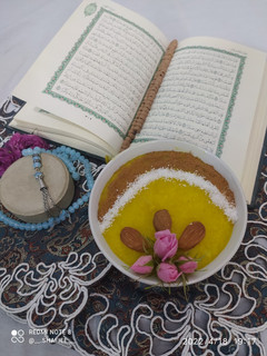 عکسی از دستور شله زرد برای افطار
