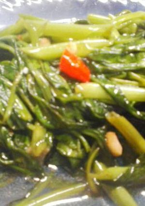 Foto resep Cah Kangkung Simple