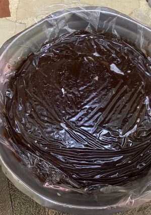 Una foto de Crema pastelera de chocolate