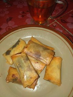 Foto resep Pisang lumer cokelat kekinian