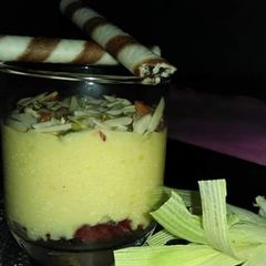 A picture of Corn pista rabri.
